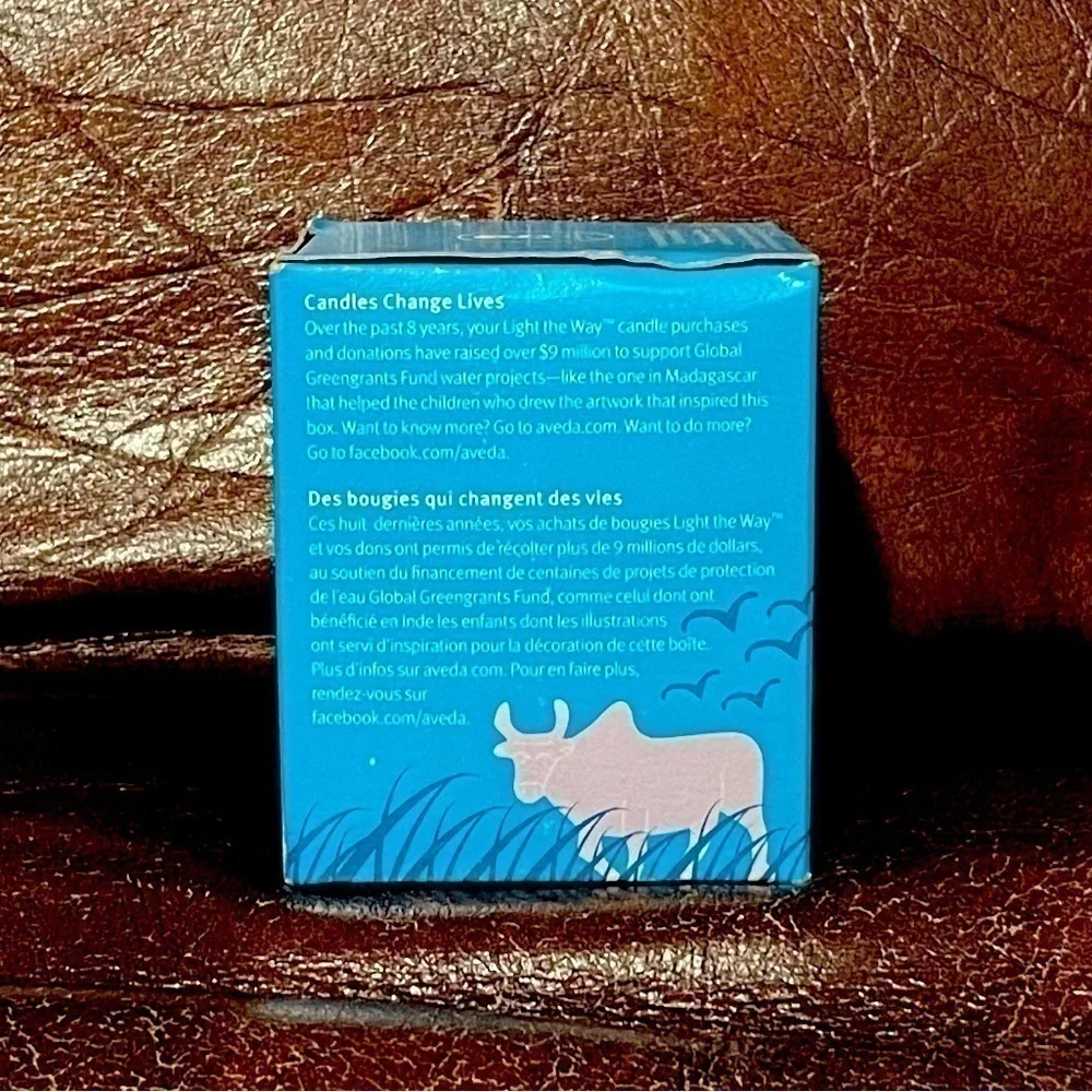 Aveda light the way aromatic vegan candle